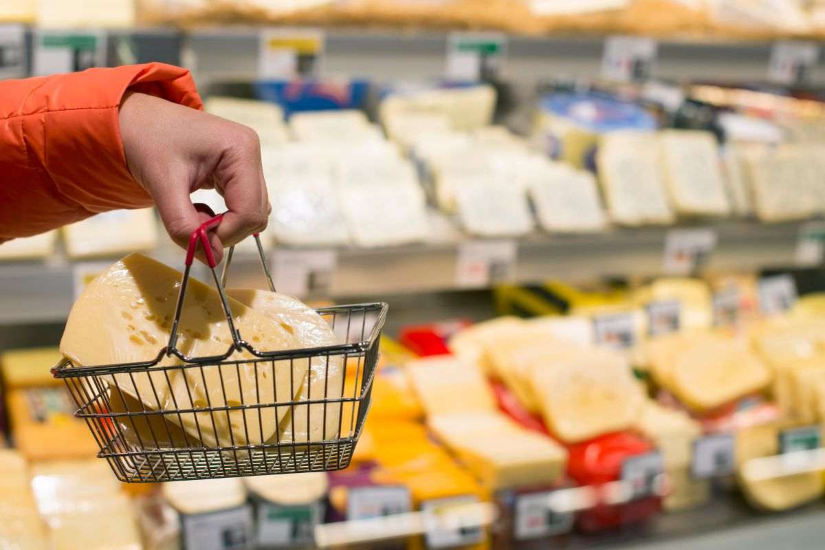 Acquisto del formaggio