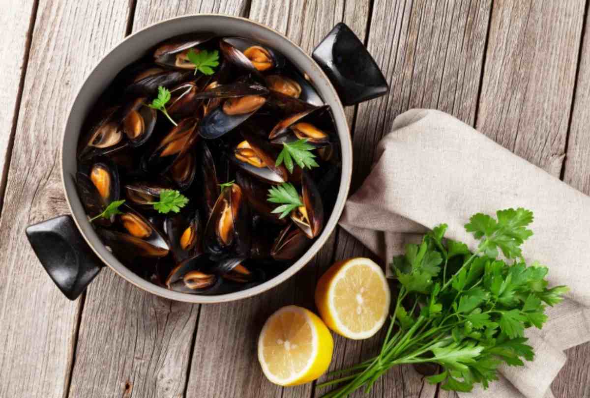 Cena a base di cozze