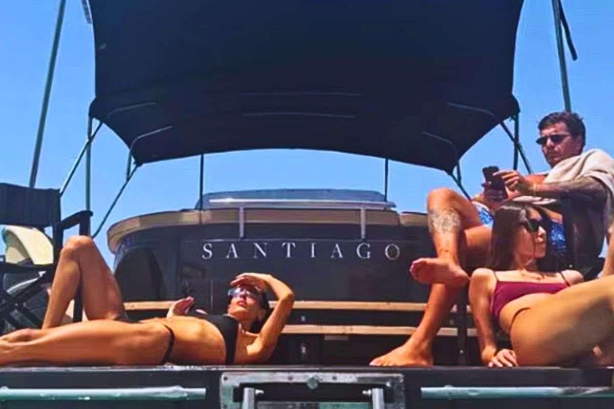 Foto sulla barca Santiago