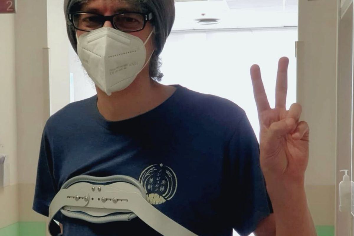 Il pianista ricoverato in ospedale