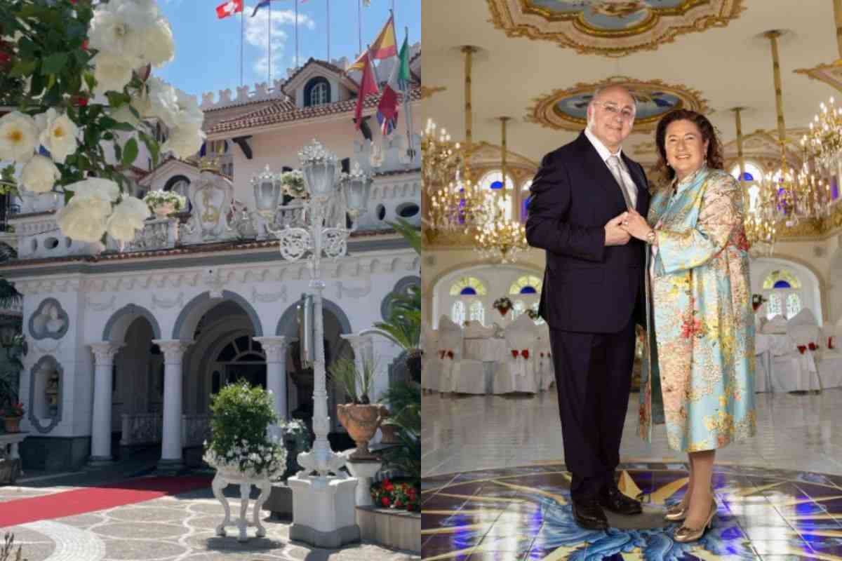 La famiglia Polese proprietaria della struttura
