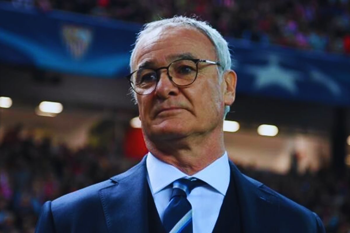 L'allenatore Claudio Ranieri