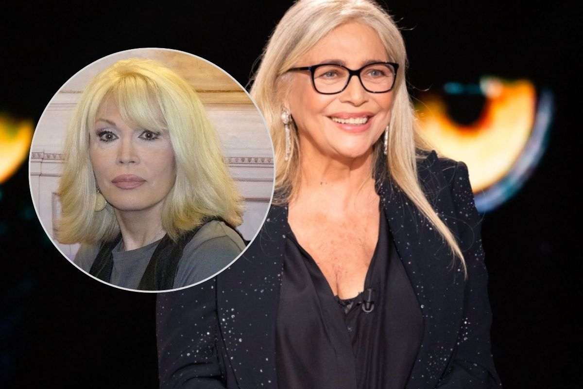 Mara Venier a Belve, nel cerchio Amanda Lear