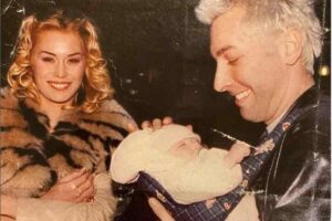 elenoire calasegno, dj ringo e la figlia neonata swami