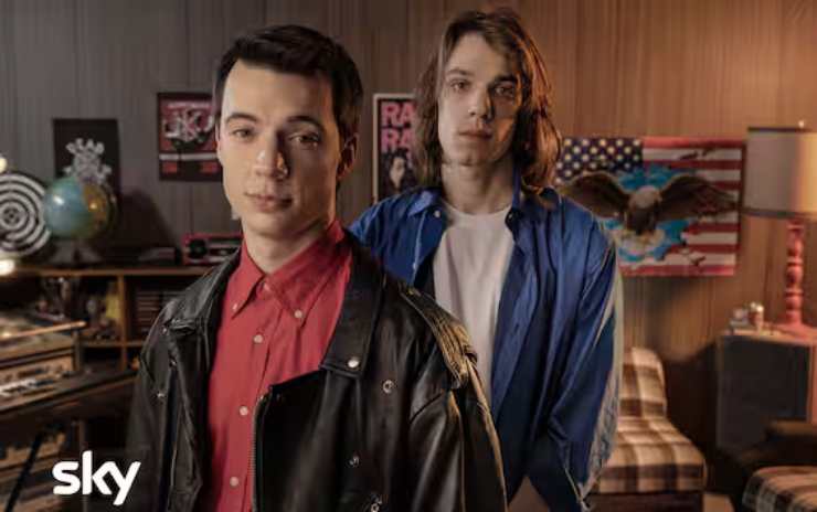 i protagonisti della serie sugli 883