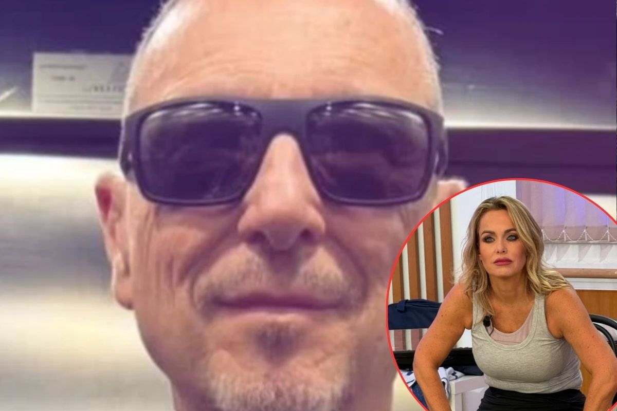 Il selfie di Amadeus commentato dalla Bruganelli