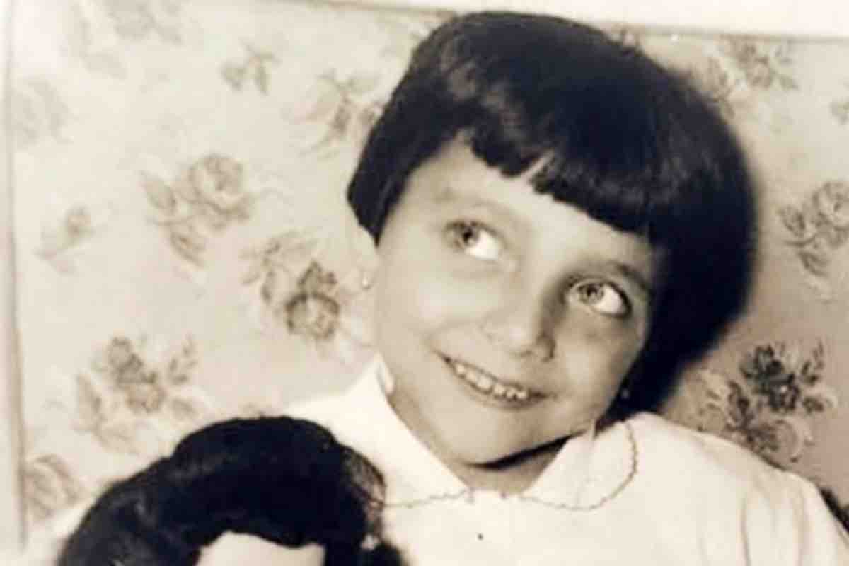 Mara Venier da bambina