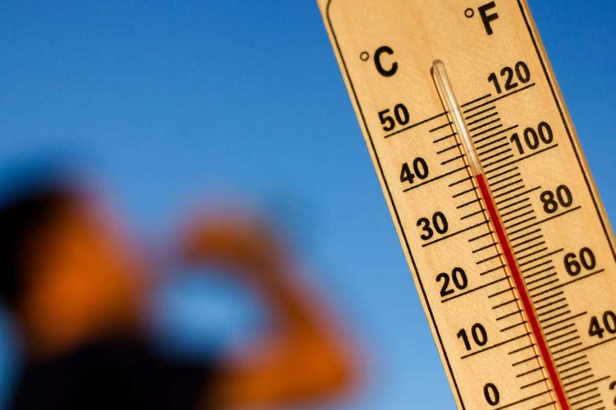 Termometro segnala temperature bollenti