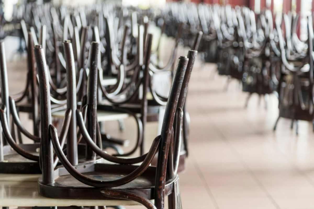 ristorante chiuso