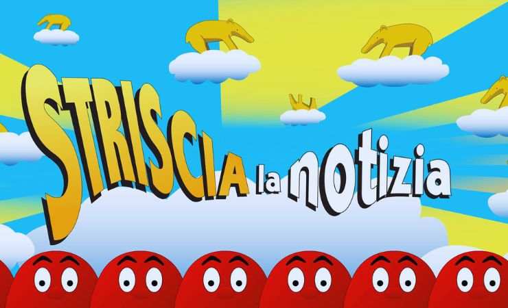logo striscia la notizia e figura del gabibbo