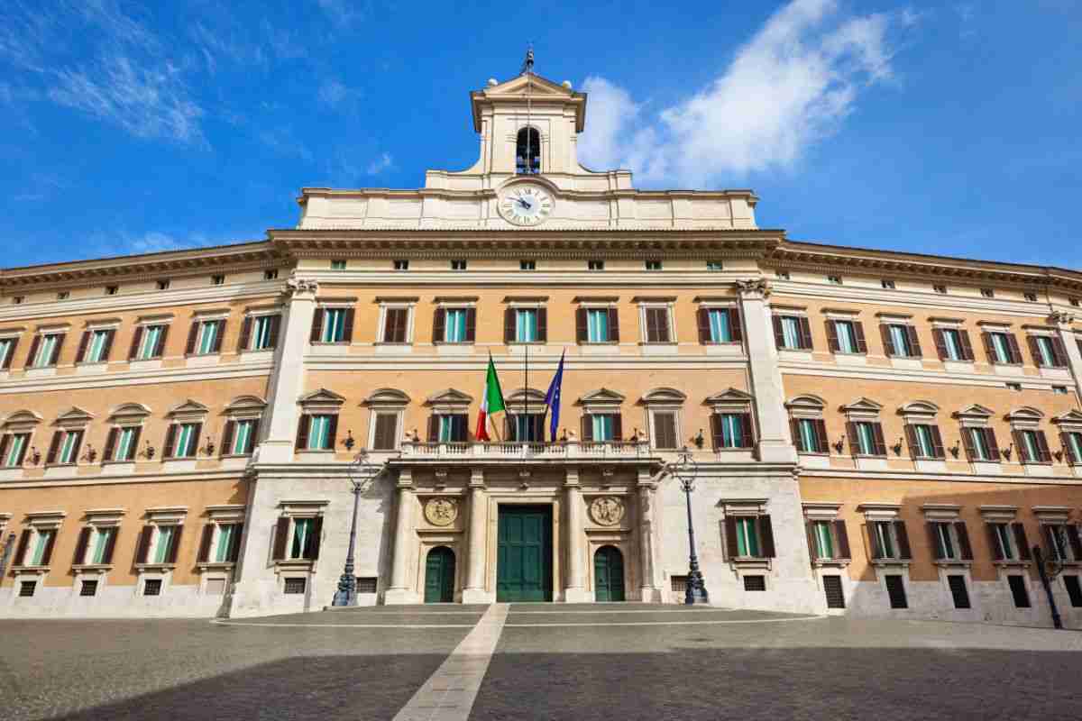 esterno di montecitorio